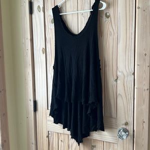 Free People Black Tank Top